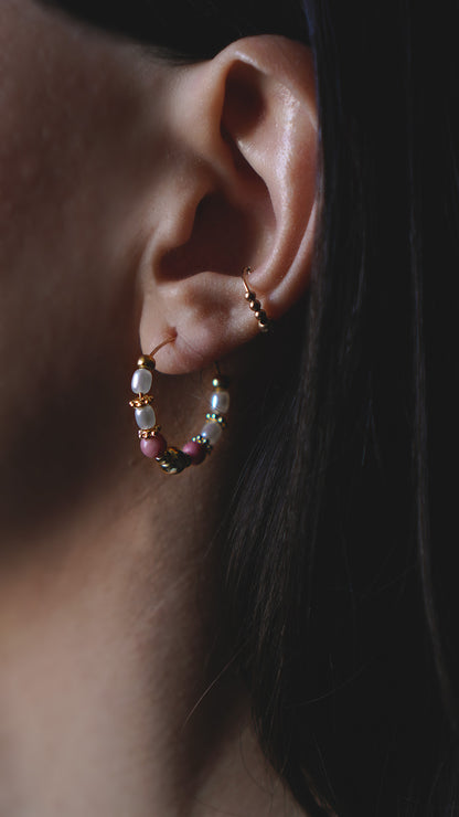 Rona hoop earrings 